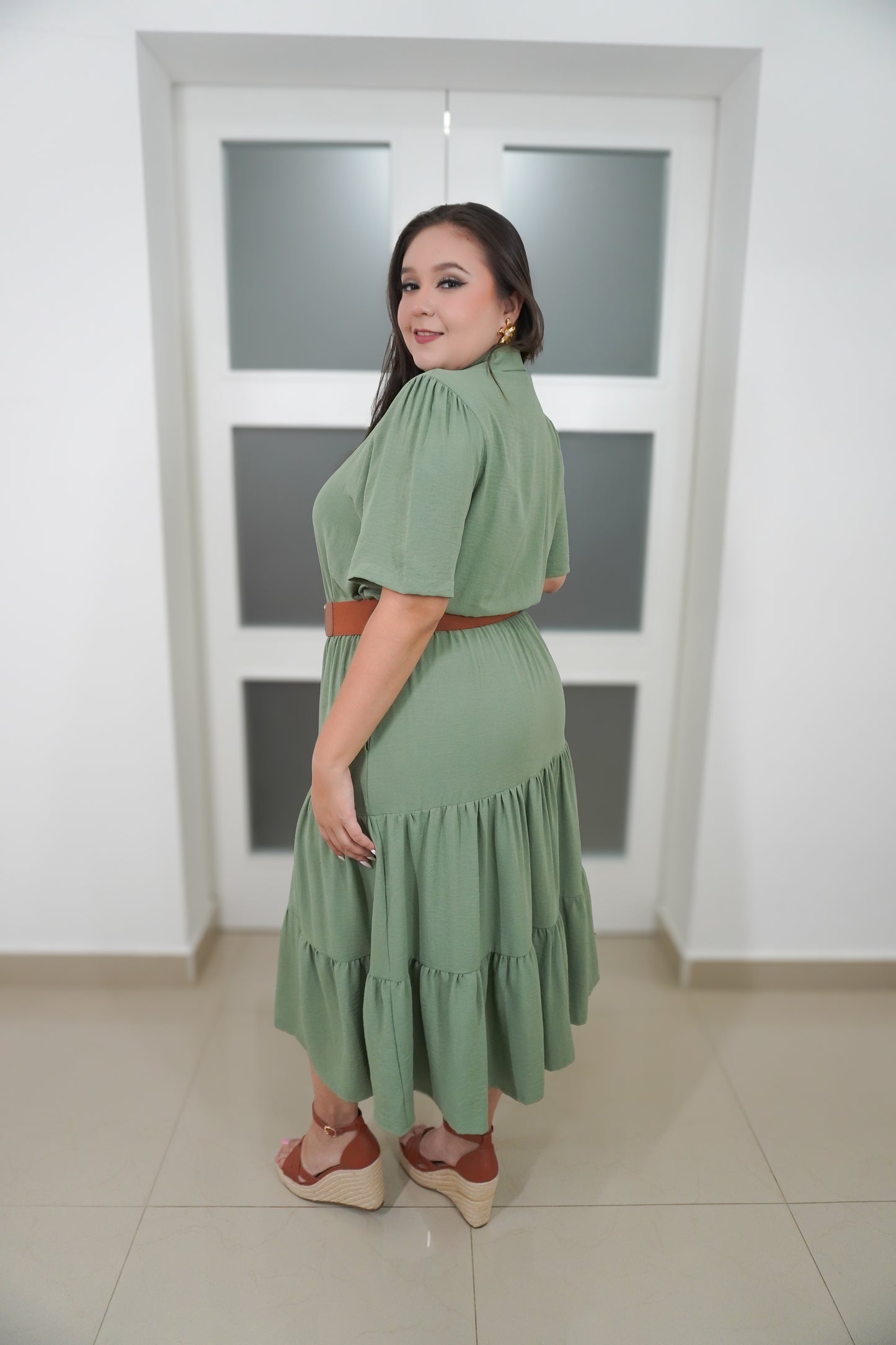 Vestido Alessia Verde