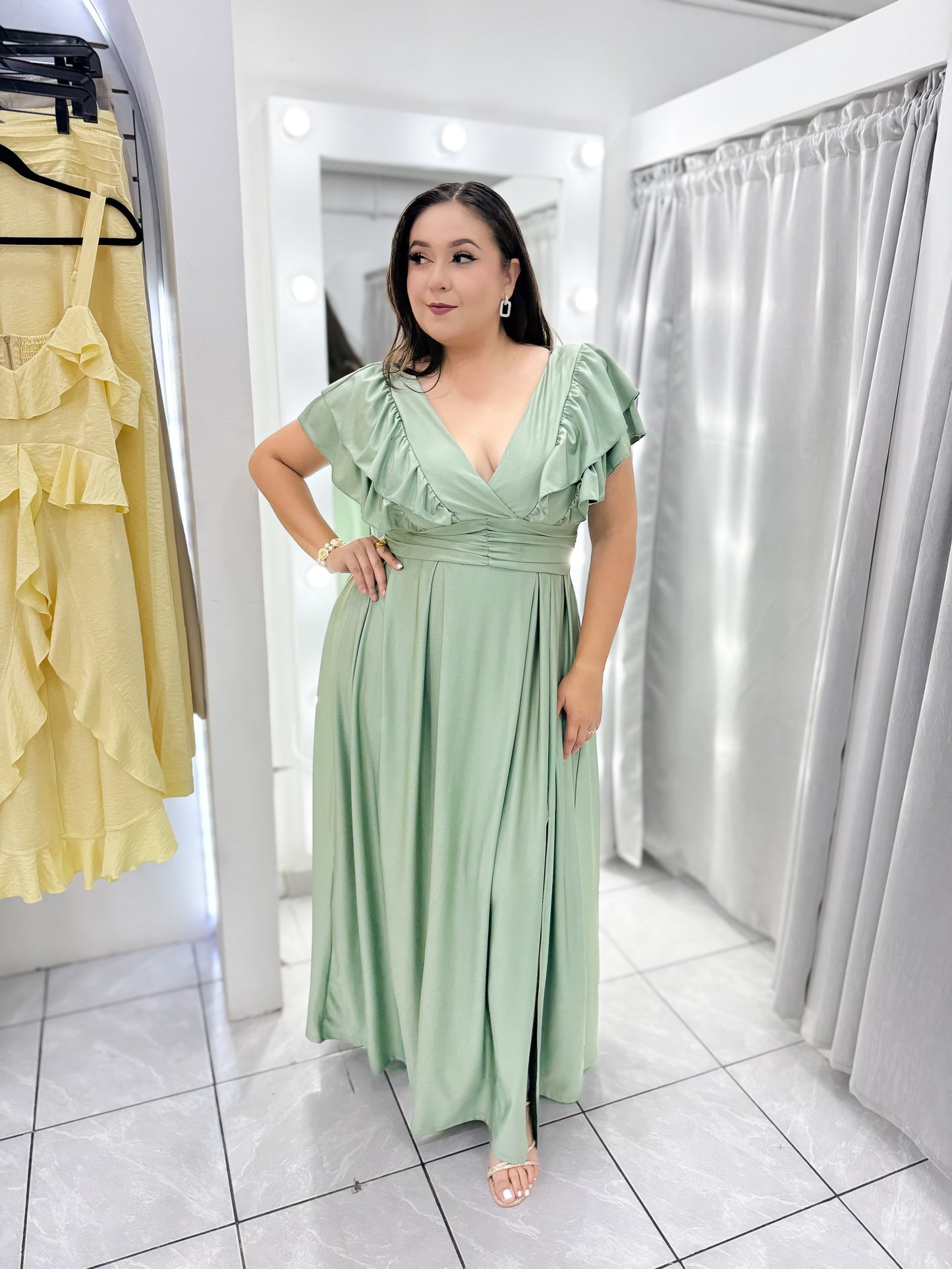 Vestido Dulce Pistache