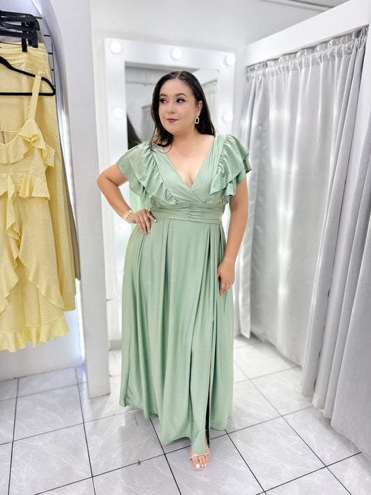 Vestido Dulce Pistache