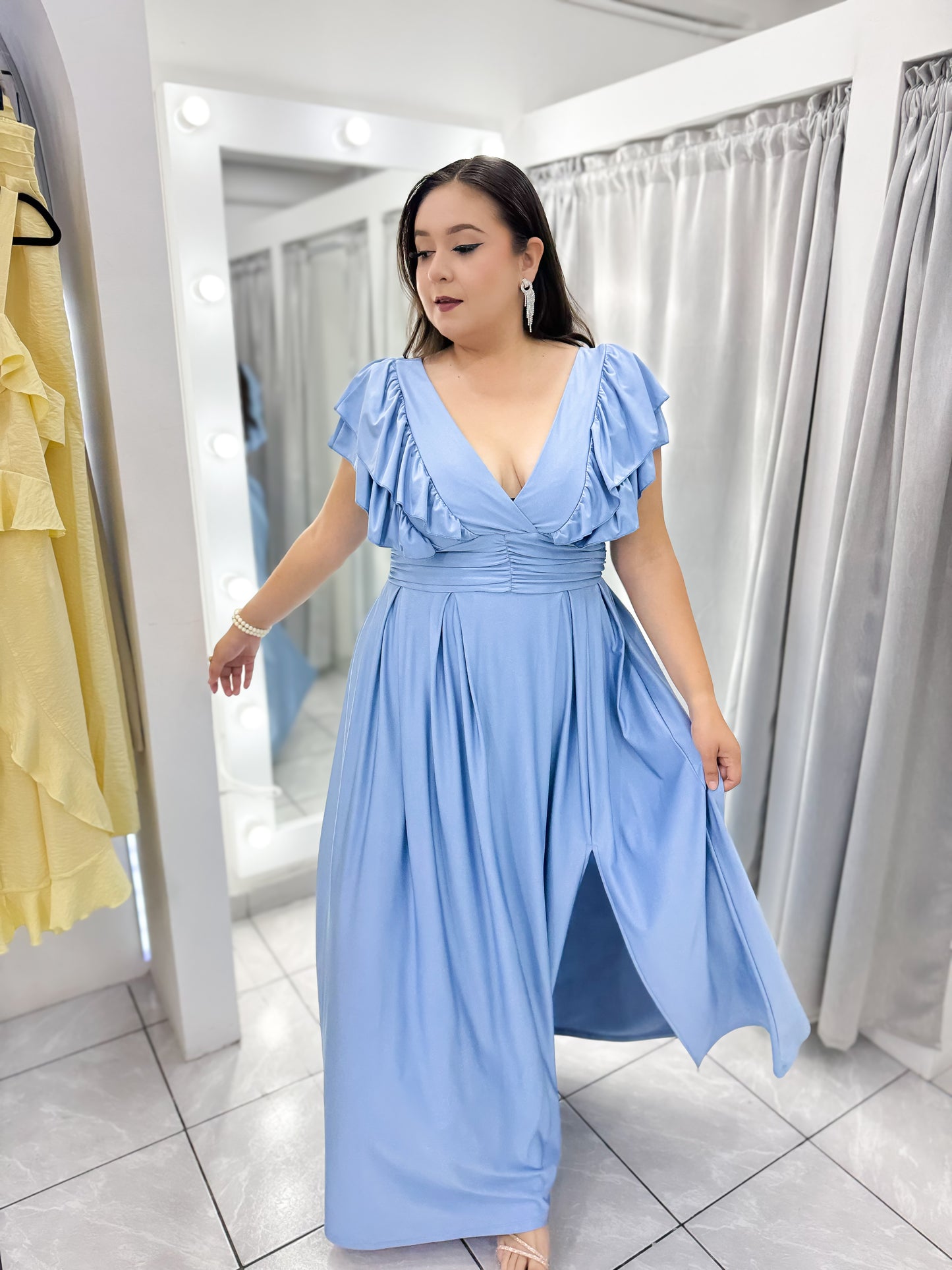 Vestido Dulce Celeste